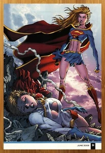2001 Supergirl Powergirl Vintage Print Ad/Poster DC Comics Ian Churchill Art 00s - Picture 1 of 4