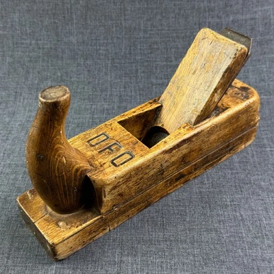 Antique Wooden Hand Plane 1858 Kirschen Werkzeuge Germany Wilhelm Schmitt & Co. - Image 1 of 4