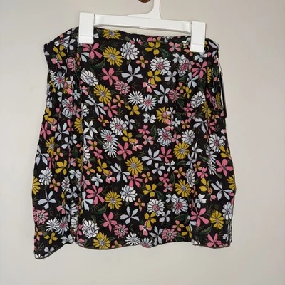 NEW- Size S Womens Volcom Casual Skirt Happy Dazee Viscose Floral - Image 1 of 3