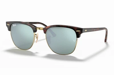 Ray Ban Sunglasses RB3016 114530 51-21 Matte Havana on Gold Silver Flash Mirror - Image 1 of 4