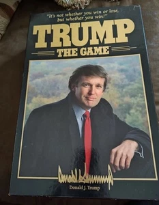 Trump The Game, gioco da tavolo, 1989, usato, gioco da tavolo, raro, vintage, Donald Trump - Foto 1 di 12