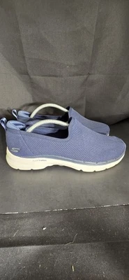 Skechers HYPERS & PILLARS Relajado Ajuste Refrigerado por Aire Espuma con Memoria Talla US 9 Azul   Foto 1 de 4
