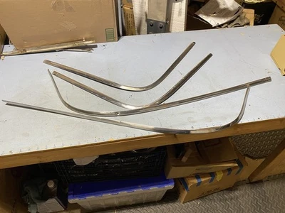 Juego completo de molduras de riel de goteo para camioneta Ford 1967 F100 1969 1970 1971 OEM Foto 1 de 4