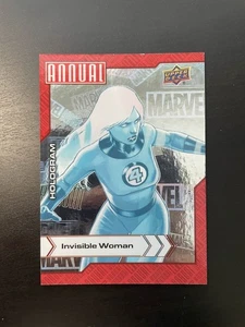 2022-2023 Upper Deck Marvel Annual Invisible Woman Hologram /23 40 - Picture 1 of 2