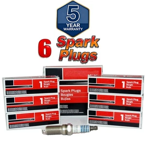 6pcs Platinum Spark Plug for 2011-2019 Ford Explorer V6 3.3L 3.5L SP520 - Picture 1 of 5