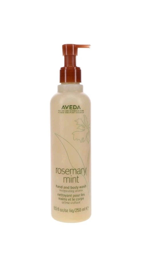 NEW - AVEDA Rosemary Mint Hand and Body Wash Pump 8.5 FL. Oz. - Image 1 of 1