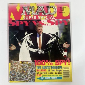 Mad Magazine Super Special Issue Nov 1995 Spy vs. Spy Bill Clinton. no poster - Picture 1 of 8