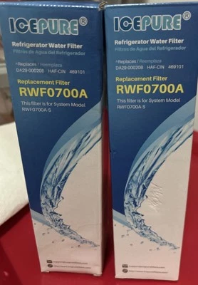 Golden Ice Pure RWF0700A Refrigerator Water filter for SAMSUNG / KENMORE 2 Boxes - Image 1 of 3