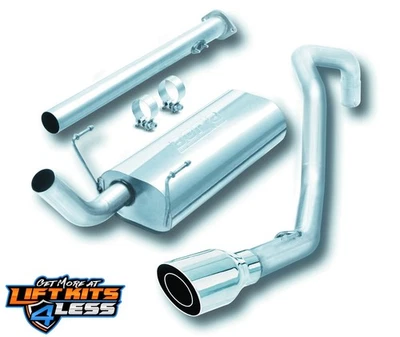 Borla 96-02 Toyota 4Runner 2.7L 4cyl/3.4L 6cyl 2WD/4WD doble salida trasera derecha Catb Foto 1 de 2