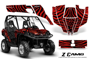 CAN-AM COMMANDER 800R 800XT 1000 1000XT GRAPHICS KIT CREATORX DECALS ZCAMO R - Bild 1 von 1