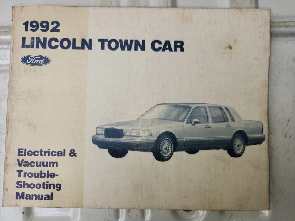 1992 Lincoln Town Car Электрика и Вакуум Сервис Магазин Руководство - Изображение 1 из 1