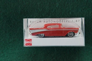 Busch '57 Chevrolet 2 Door HardTop HO model New in box - Picture 1 of 7