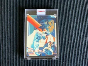 2021 TOPPS PROJECT 70 #243 CODY BELLINGER *ENCASED ART MATT TAYLOR*  DODGERS - Picture 1 of 2