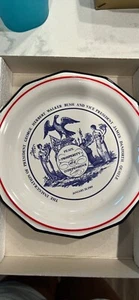 1989 Inauguration Commemerative Plate - Picture 1 of 2