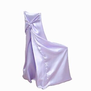 10 pcs SATIN UNIVERSAL CHAIR COVERS Wedding Reception Party Banquet Decorations