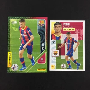 Pedri Rookie Card + Sticker Panini La Liga 2020 2021 (21) MGK Megacracks #55 430 - Picture 1 of 3