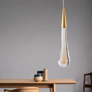 Modern Chandelier Ceiling Light Fixture Flush Mount Lamp Pendant Lighting Gold - Picture 1 of 15