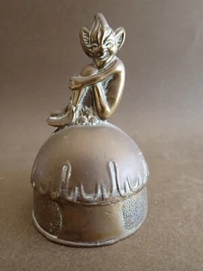 vintage Cornish Pixie brass bell - Picture 1 of 6