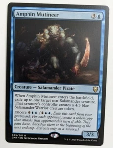 Amphin Mutineer, Lightly Played, Commander Legends, Magic The Gathering - Picture 1 of 2