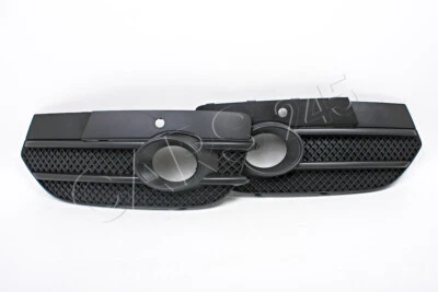 Juego de rejilla antiniebla parachoques delantero genuino AUDI Q3 negro satinado Foto 1 de 2