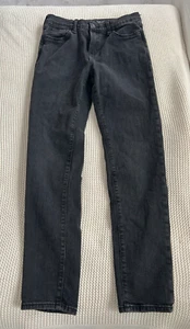 NWOT Old Navy boys' size 14 black original taper built-in flex denim jeans - Picture 1 of 2
