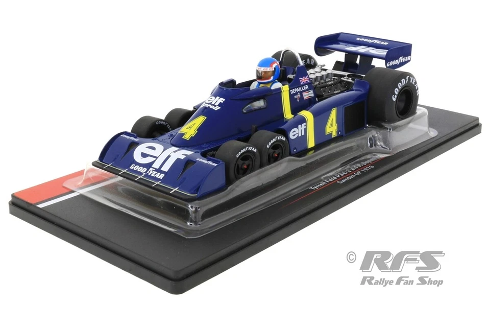 Tyrrell P34 Ford Patrick Depailler Formel 1 Sweden GP 1976 1:18 MCG 18615 - Bild 1 von 3