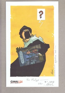 EX-LIBRIS ABRAXAS T.2 ALFRED ALBD / CANAL BD n°102 2001 signé - Picture 1 of 1