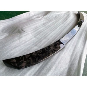 Forge Carbon Fits For 19-24 Skoda Octavia Combi MK4 V Rear Trunk Middle Spoiler - Picture 1 of 15