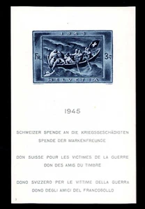 Switzerland Stamps # B143 MLH VF Souvenir Sheet Scott Value $130.00 - Picture 1 of 2