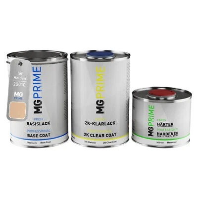 Autolack Dose Set für Holden 2G010 Chardonnay Gold Metallic spritzfertig 2,5L - Bild 1 von 4