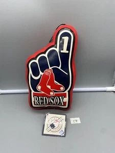 Boston Red Sox Plush #1 Finger Hand Glove NWT Vintage Never Used - Picture 1 of 6