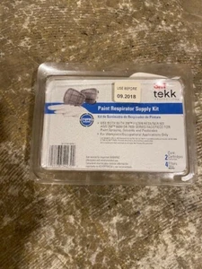 3M Tekk paint respirator supply kit use with 6000 7500 2 cartridges 2018 exp - Picture 1 of 1