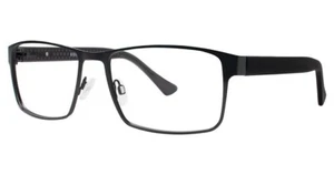 MODERN OPTICAL BMEC BIG DEMAND MEN'S EYEGLASSES 56-19-145 MT. BLACK W/ SOFT CASE - Picture 1 of 1