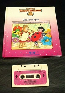 LIBRO/CINTA DE PELUCHE RUXPIN UN LUGAR MÁS FUNCIONA MUNDOS DE MARAVILLA - Imagen 1 de 5