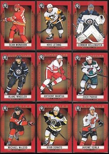 U PICK EM LOT 2018-19 18-19 OPC O-Pee-Chee Coast to Coast Red Parallel card set