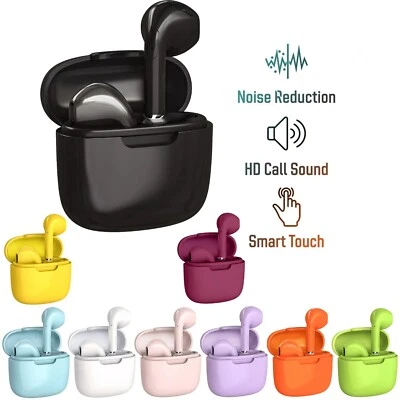 Bluetooth 5.3 Earbuds TWS Wireless Earphones Mini Headphones For iPhone Android - Image 1 of 4