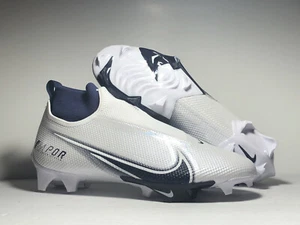 Nike Vapor Edge Pro 360 Football Cleats White Navy AO8277-106 Men's Size 16 - Picture 1 of 5