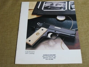 Original COLT FIREARMS 1987 CATALOG 1911A1 Pistols Revolvers Rifles Photos 47 - Picture 1 of 7