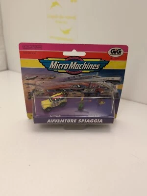 Micro Machines Avventure Spiaggia Gig Galoob MOC - Imagen 1 de 4