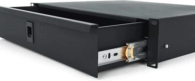 Gator Rackworks Standard 2U Rack Mount Drawer with Lock; 14.2" Deep (GRW-DRW2) - Image 1 of 4