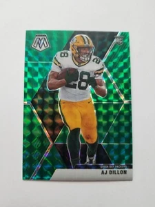 2020 Panini Mosaic AJ Dillon Green Prizm RC Rookie #226 Packers Rookie - Bild 1 von 2