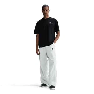 Nike Kobe Mens Pleated Pants IB0009-133 White/Black Size M - Picture 1 of 4