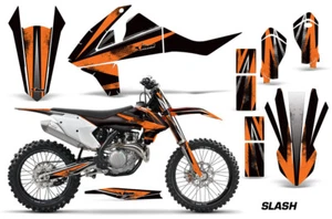 Graphic Stickers Decals For KTM C10 SX/SXF/XCF 125-450 2016-2018 SLASH O - Picture 1 of 3