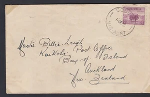 1938 Australia KGVI 5d Merino Sheep FDC Cover COBURG VIC CDS - Picture 1 of 3