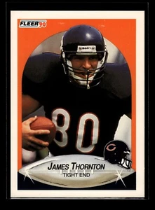 1990 Fleer #300 James Thornton UER (EX)(FTB) - Picture 1 of 2