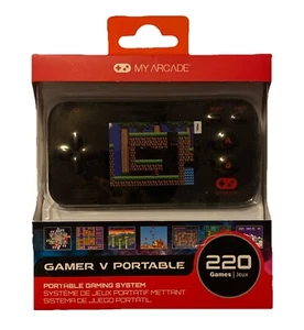 My Arcade Gamer V Portable 220 Games NEW 8 Bit Retro Game System NIB Battery AAA - Picture 1 of 10