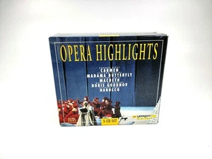 Opera Highlights LaserLight Digital 314 min. DDD 5 CD Box Set - Picture 1 of 3