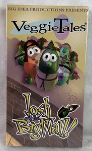 SEALED Veggie Tales Josh & The Big Wall (VHS, 1997) NEW Lesson Obedience Jesus - Picture 1 of 3