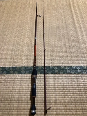 Megabass Reef Raku SL-68UL Spinning Fishing Rod Excellent Used Condition - Image 1 of 4