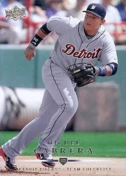 2008 Upper Deck #777 Miguel Cabrera NM - Image 1 of 2